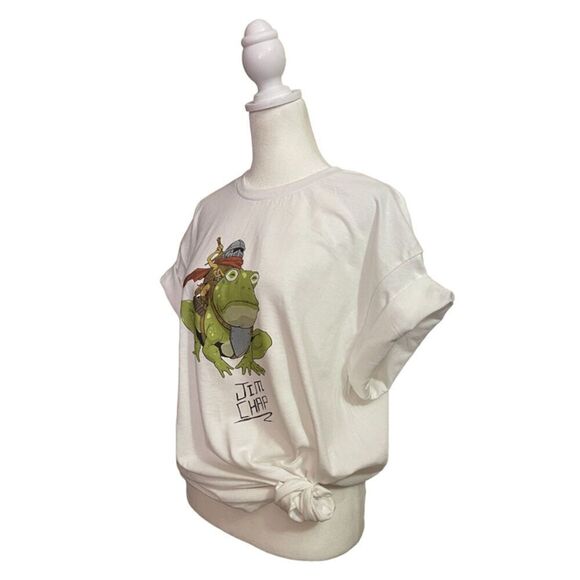 Potato Knight Designs Autographed White T-shirt Size L Gift With Purchase - Picture 3 of 9